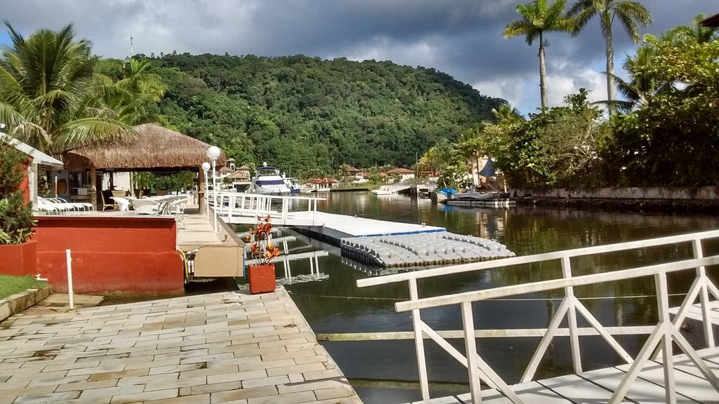 Casa Na Marina Com Piscina Churrasqueira E Pier Guaruja Bagian luar foto